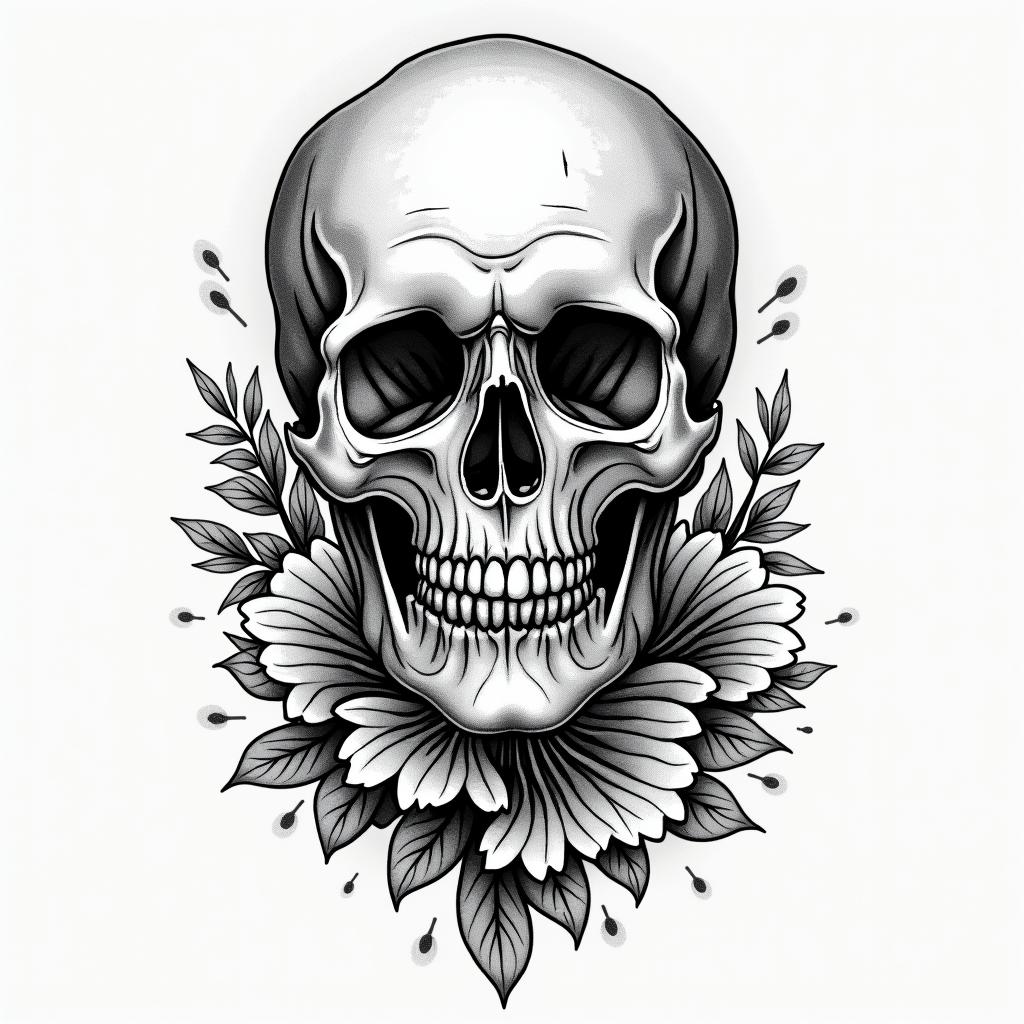 Paris Rome pisain authentic tattoo style, incorporating traditional modifications, bold black outlines, solid color fills, featuring classic authentic elements