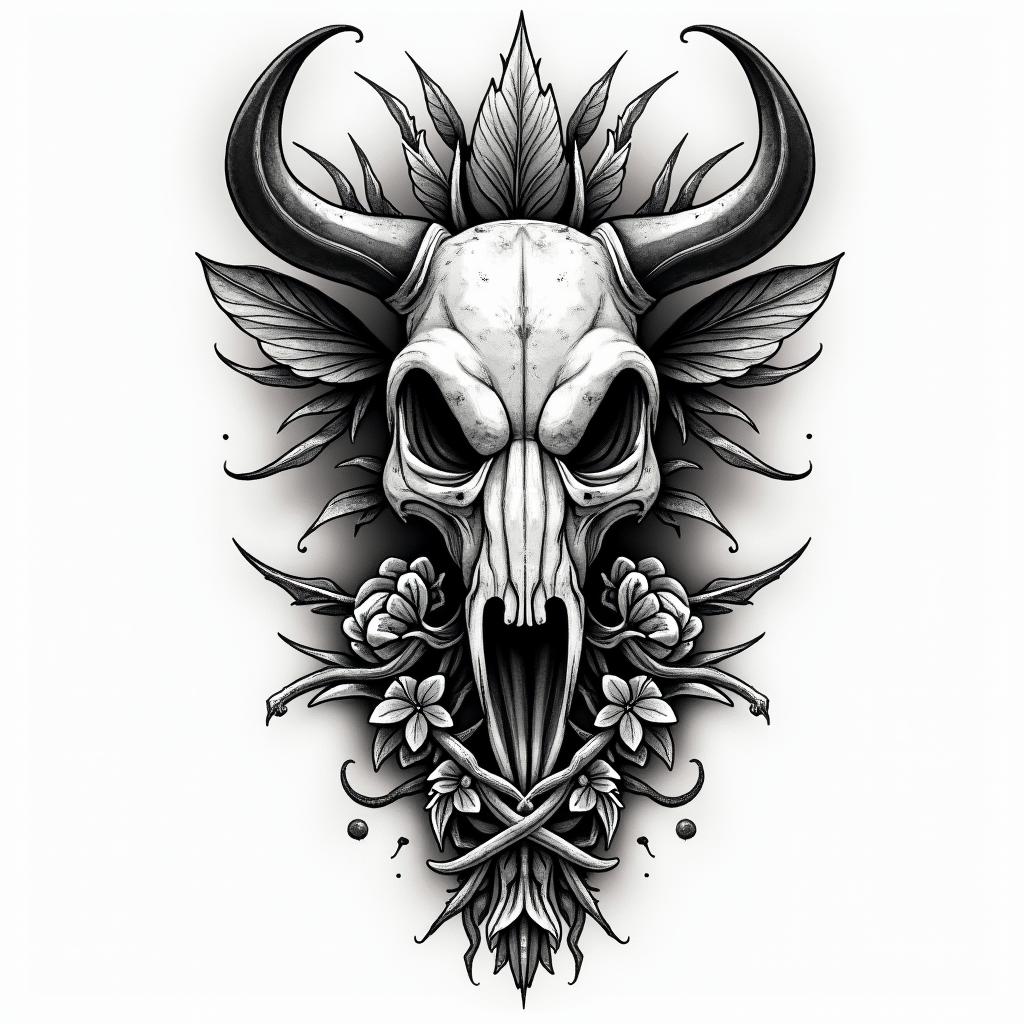 Traditional tattoo example 2