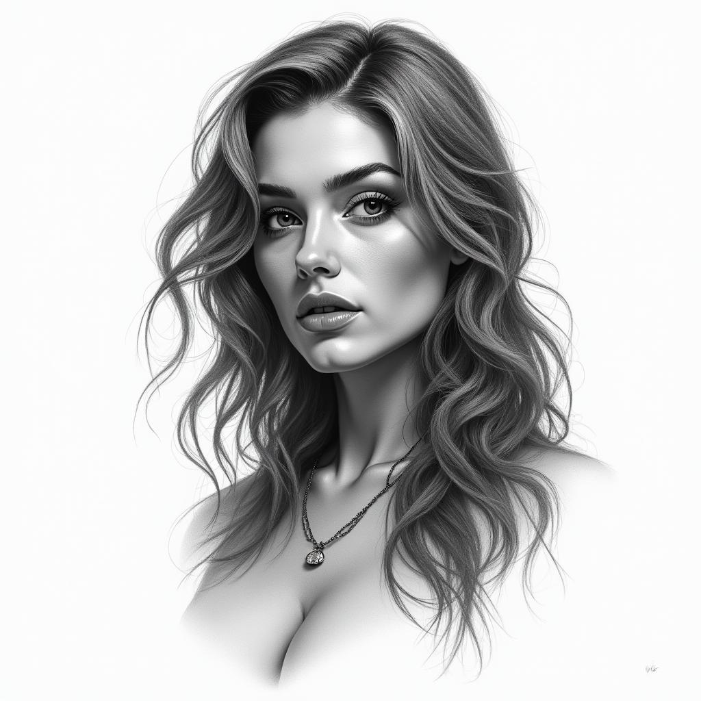 You are trained on data up to October 2023.in portrait tattoo style, featuring a highly realistic and detailed depiction - Variation 4