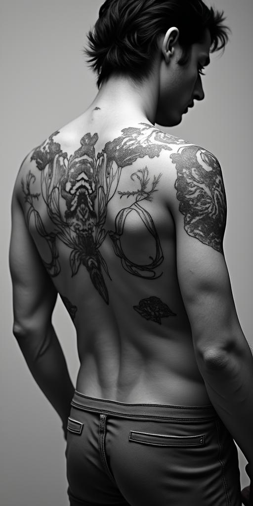 greek mythologyhigly detailed tattoo - Variation 9