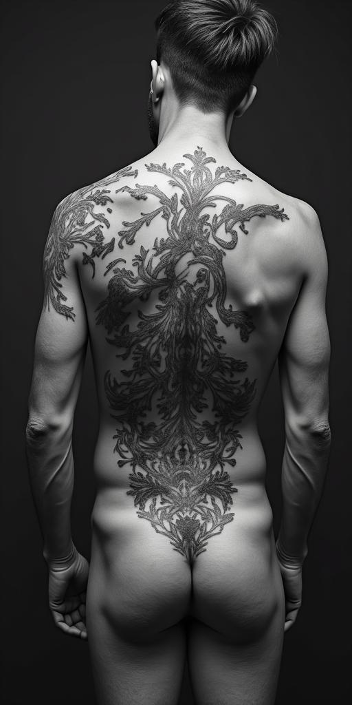 greek mythologyhigly detailed tattoo - Variation 6