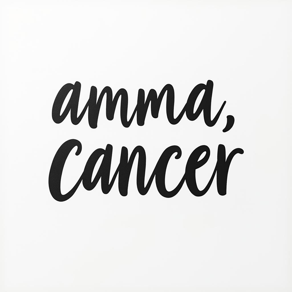 Amanda, Cancer, Chicagominimalist text-based tattoo, Monospace font ultra-realistic, perfectly placed, high-quality font design, photo-realistic shading, 8k, high quality, finely detailed typograph - Variation 2