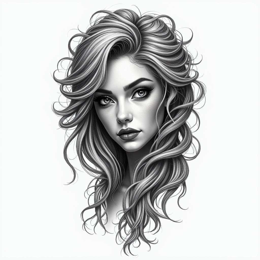 Portrait tattoo example 2