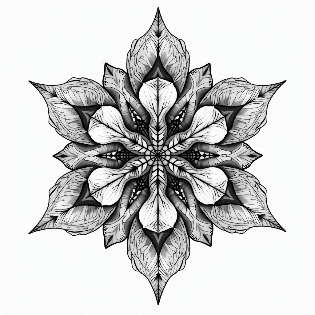Mandala tattoo example 1