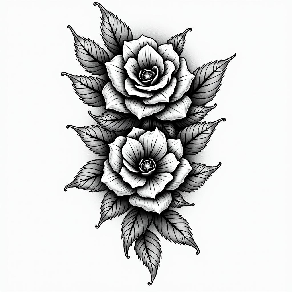 DeDe, Aries, Newberryin authentic tattoo style, incorporating traditional modifications, bold black outlines, solid color fills, featuring classic authentic elements