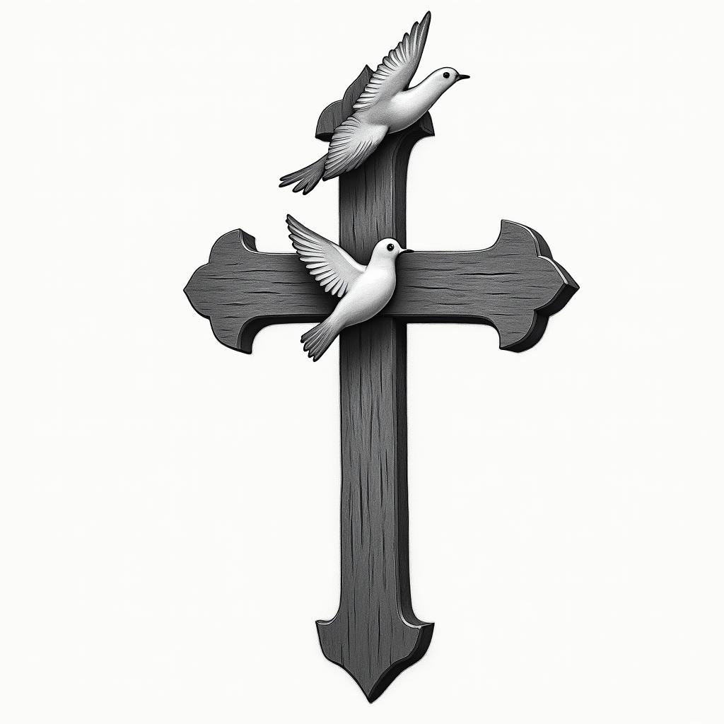 Dove tattoo design