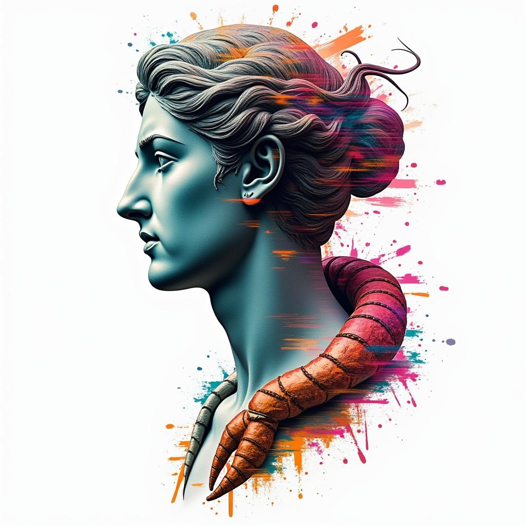 Surrealism tattoo example 3