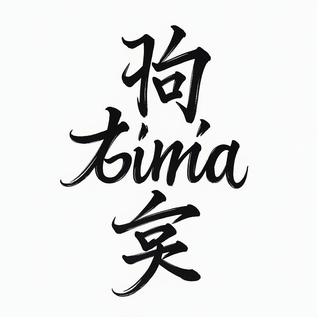 Rosa, Gemini, Colombiatext-based tattoo, japanese font ultra-realistic, perfectly placed, high-quality font design, photo-realistic shading, 8k, high quality, finely detailed typograph