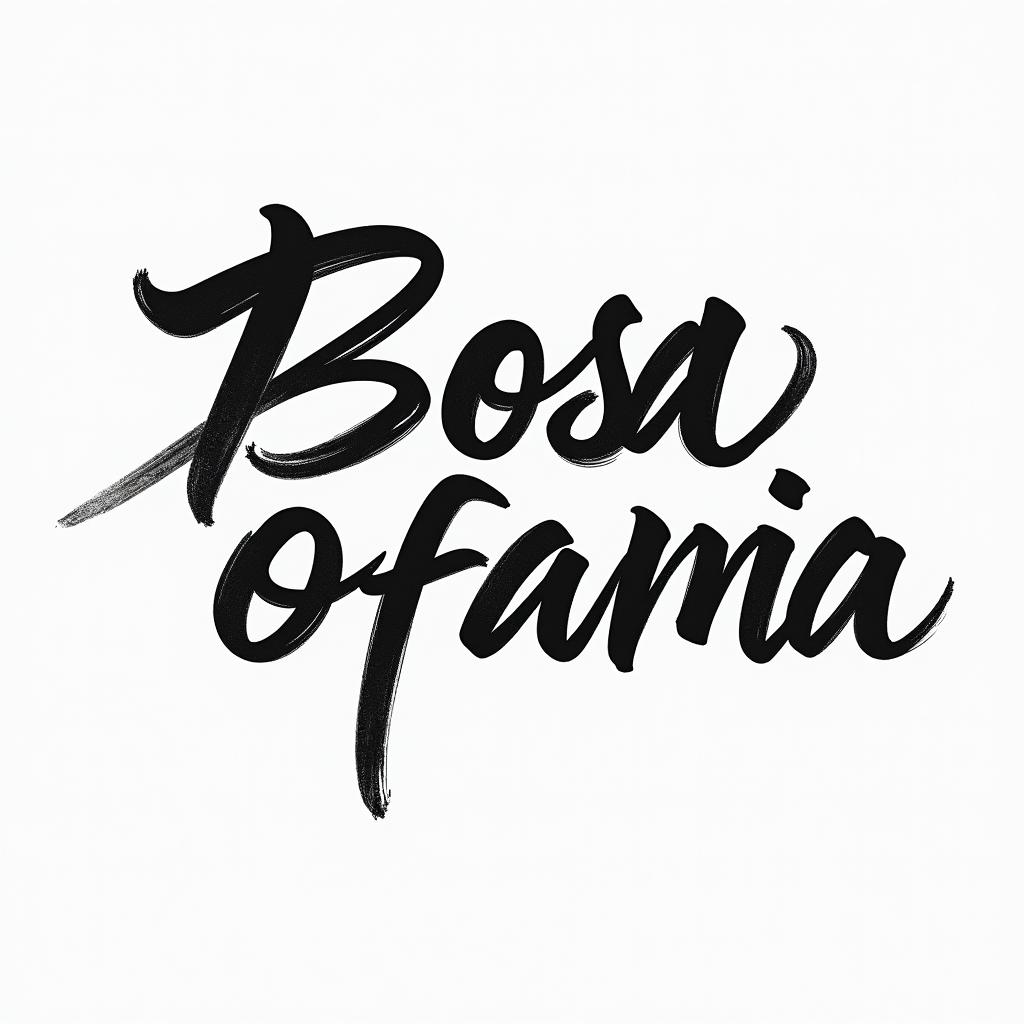 Rosatext-based tattoo, japanese font ultra-realistic, perfectly placed, high-quality font design, photo-realistic shading, 8k, high quality, finely detailed typograph