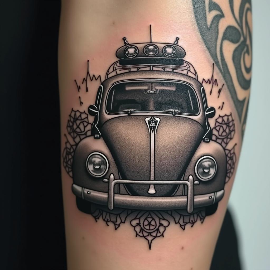 Mandala tattoo example 2