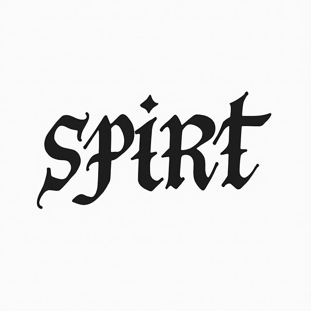 Compasminimalist text-based tattoo, Monospace font ultra-realistic, perfectly placed, high-quality font design, photo-realistic shading, 8k, high quality, finely detailed typograph - Variation 3