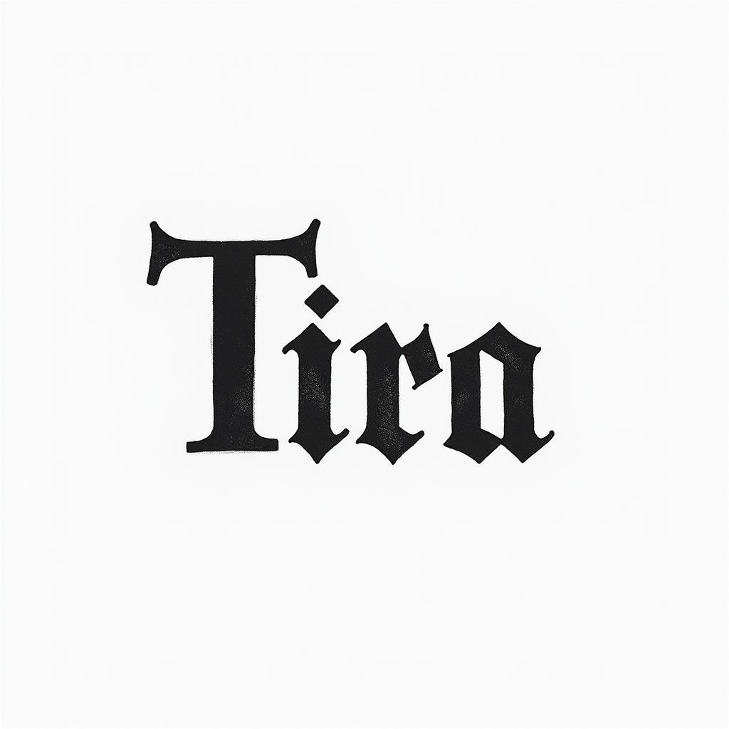Compasminimalist text-based tattoo, Monospace font ultra-realistic, perfectly placed, high-quality font design, photo-realistic shading, 8k, high quality, finely detailed typograph