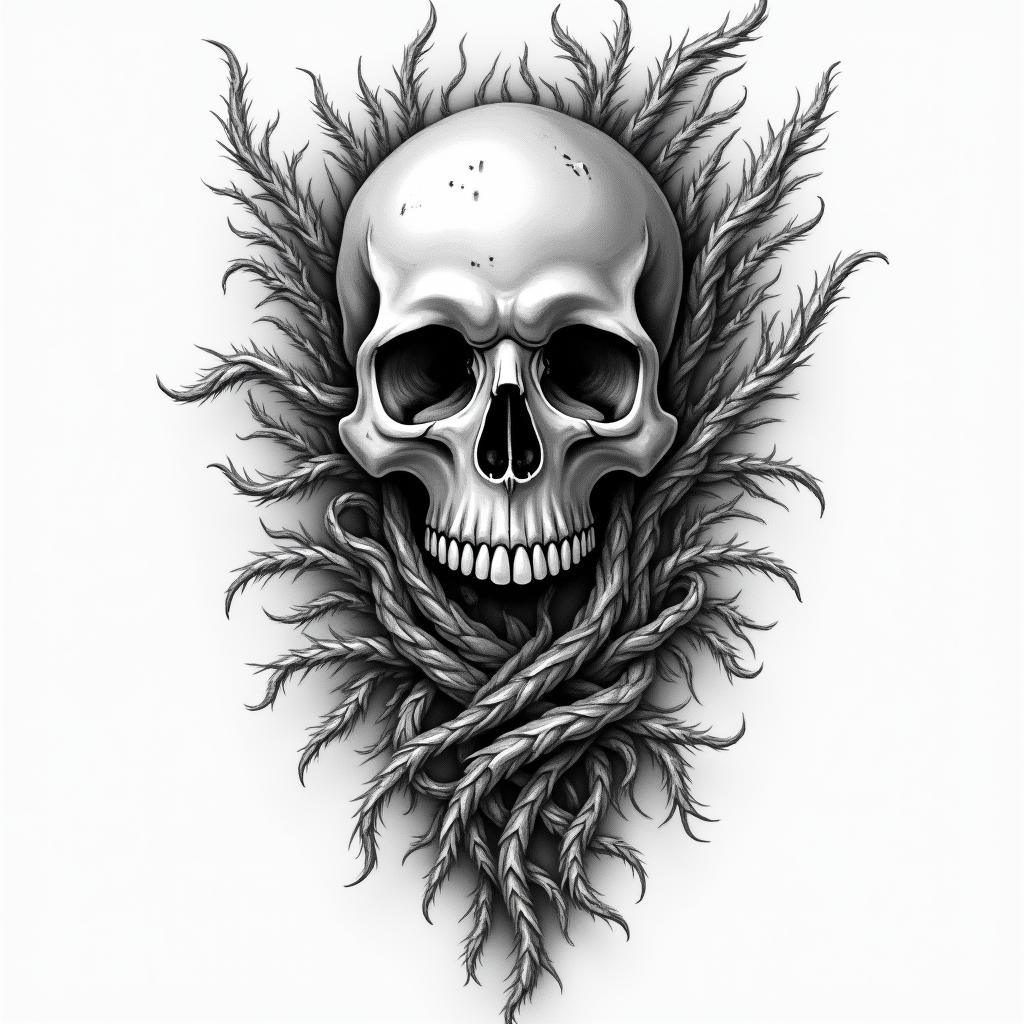 Not that big, and that it be 777.higly detailed tattoo