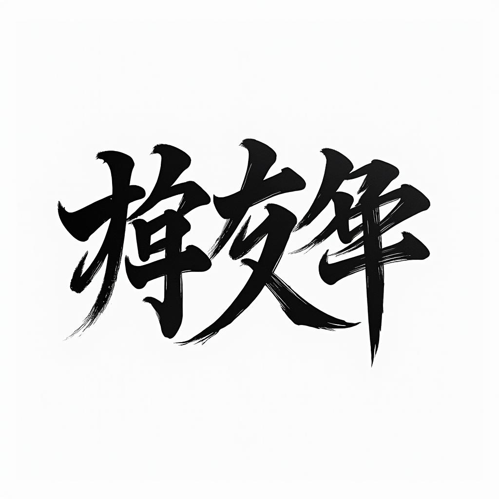 Mylestext-based tattoo, japanese font ultra-realistic, perfectly placed, high-quality font design, photo-realistic shading, 8k, high quality, finely detailed typograph - Variation 2