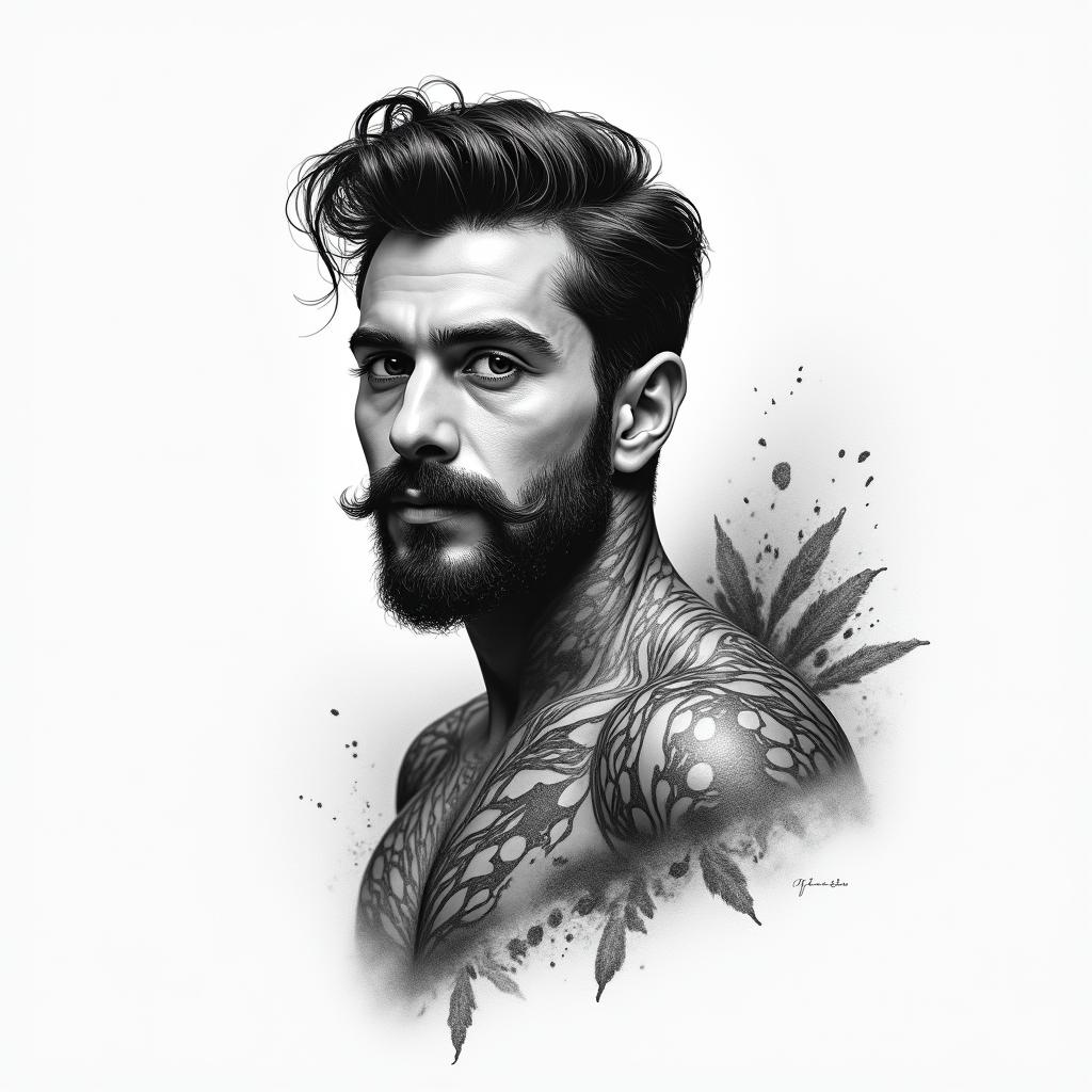 Mario yudi takada 
09/04/1989
Áries higly detailed tattoo