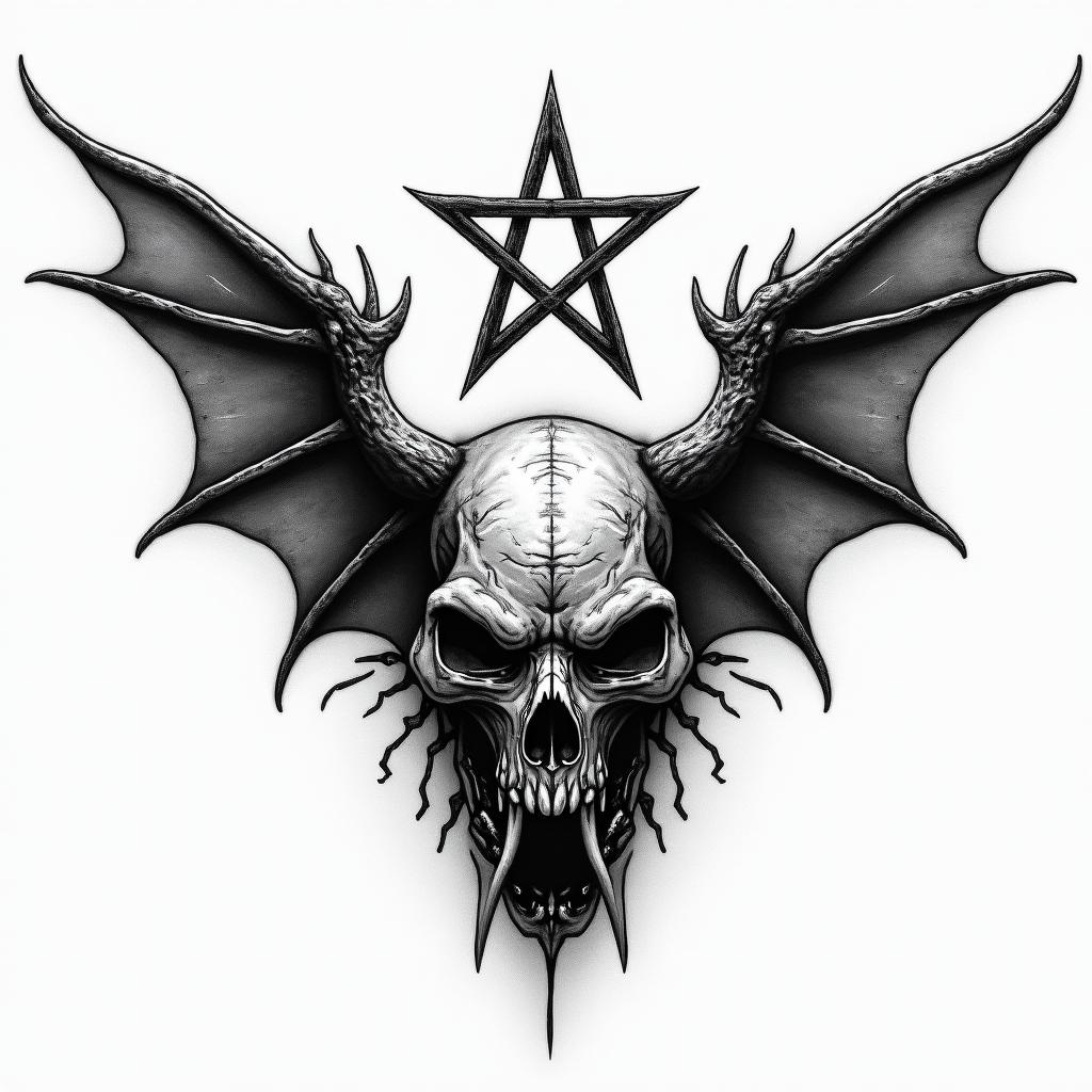 Creepy tattoo example 1
