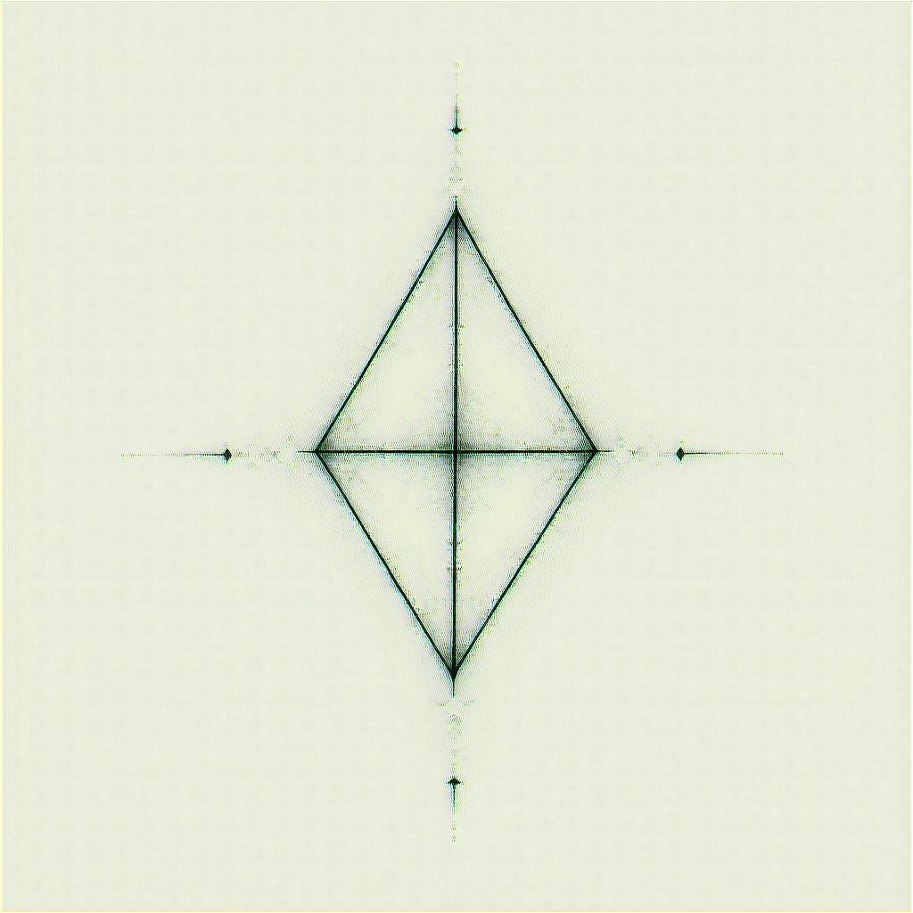 Camila, Leo, Julioin minimalist style tattoo, featuring simple shapes and fine lines, with minimal shading and details, tiny triangles, creating a sense of balance and harmony - Variation 4
