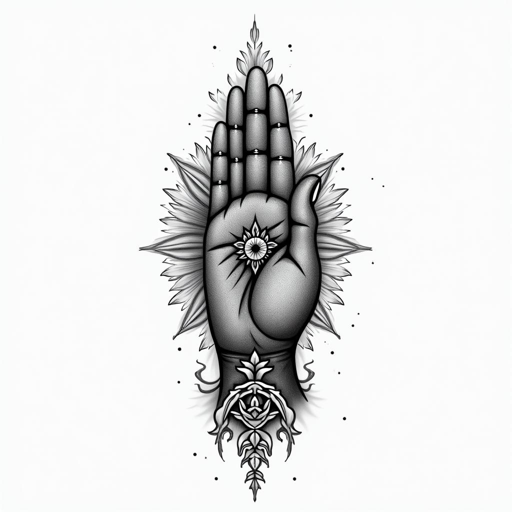 Mandala tattoo design