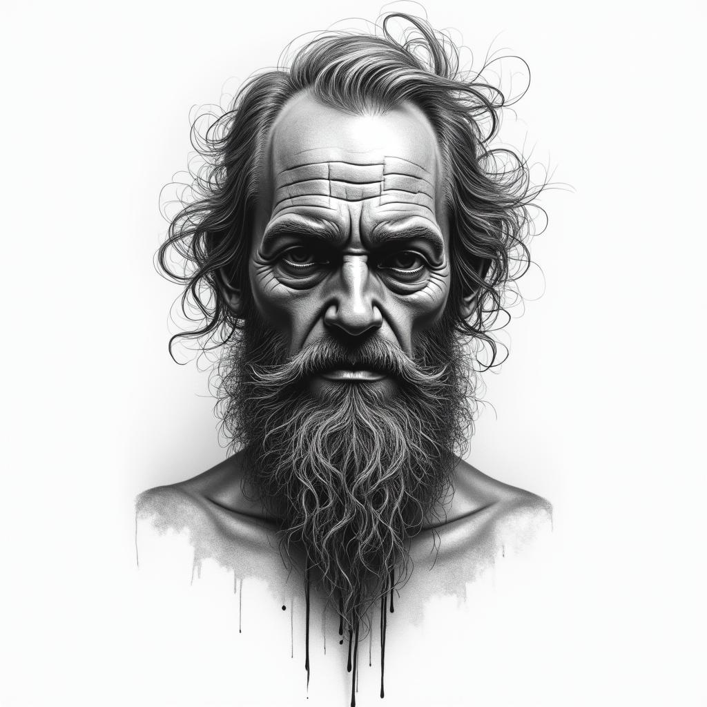 We seek the truth and endure the consequenceshigly detailed tattoo - Variation 4