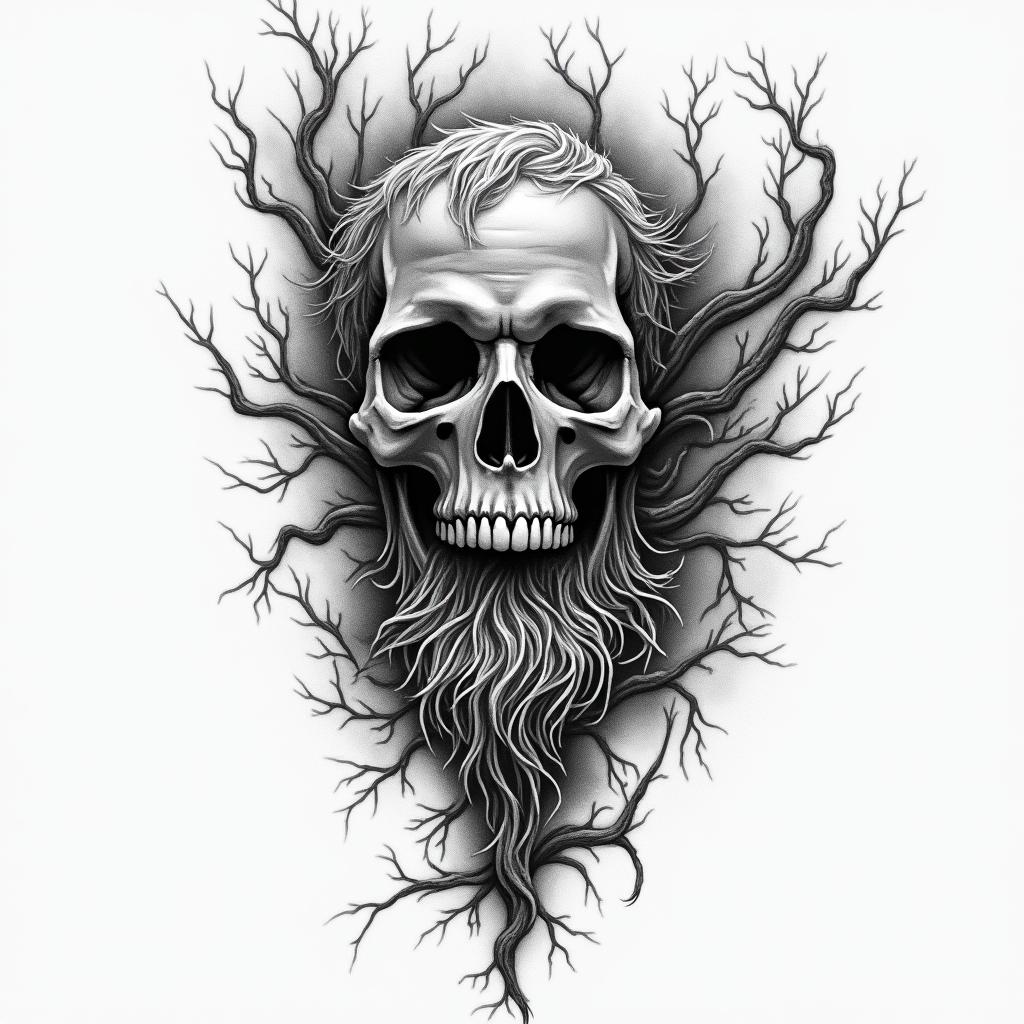 We seek the truth and endure the consequenceshigly detailed tattoo - Variation 2