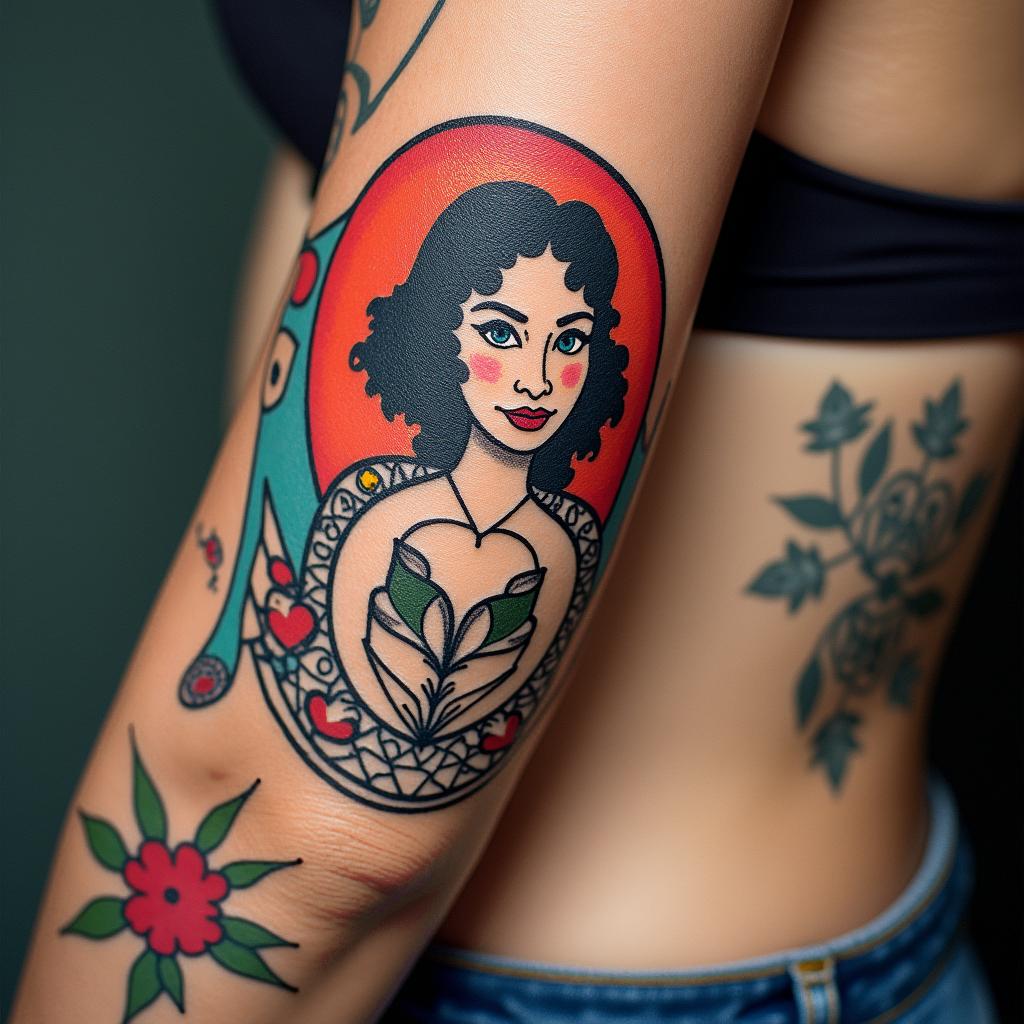 Dark Art tattoo example 1