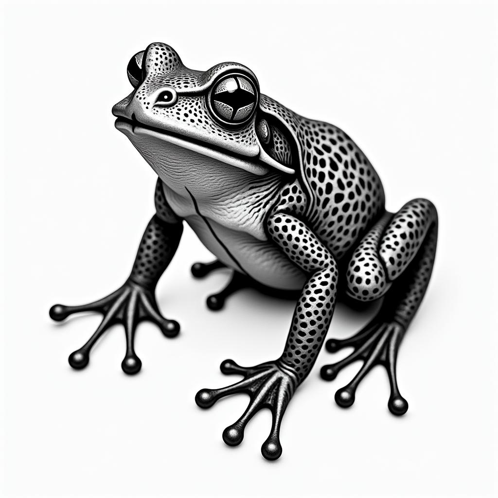 Yakuza froghigly detailed tattoo - Variation 3