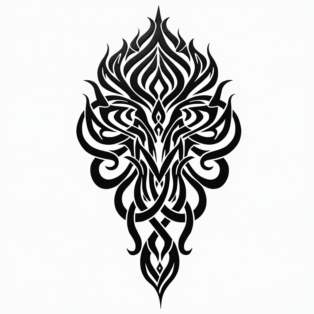 Tribal tattoo example 2