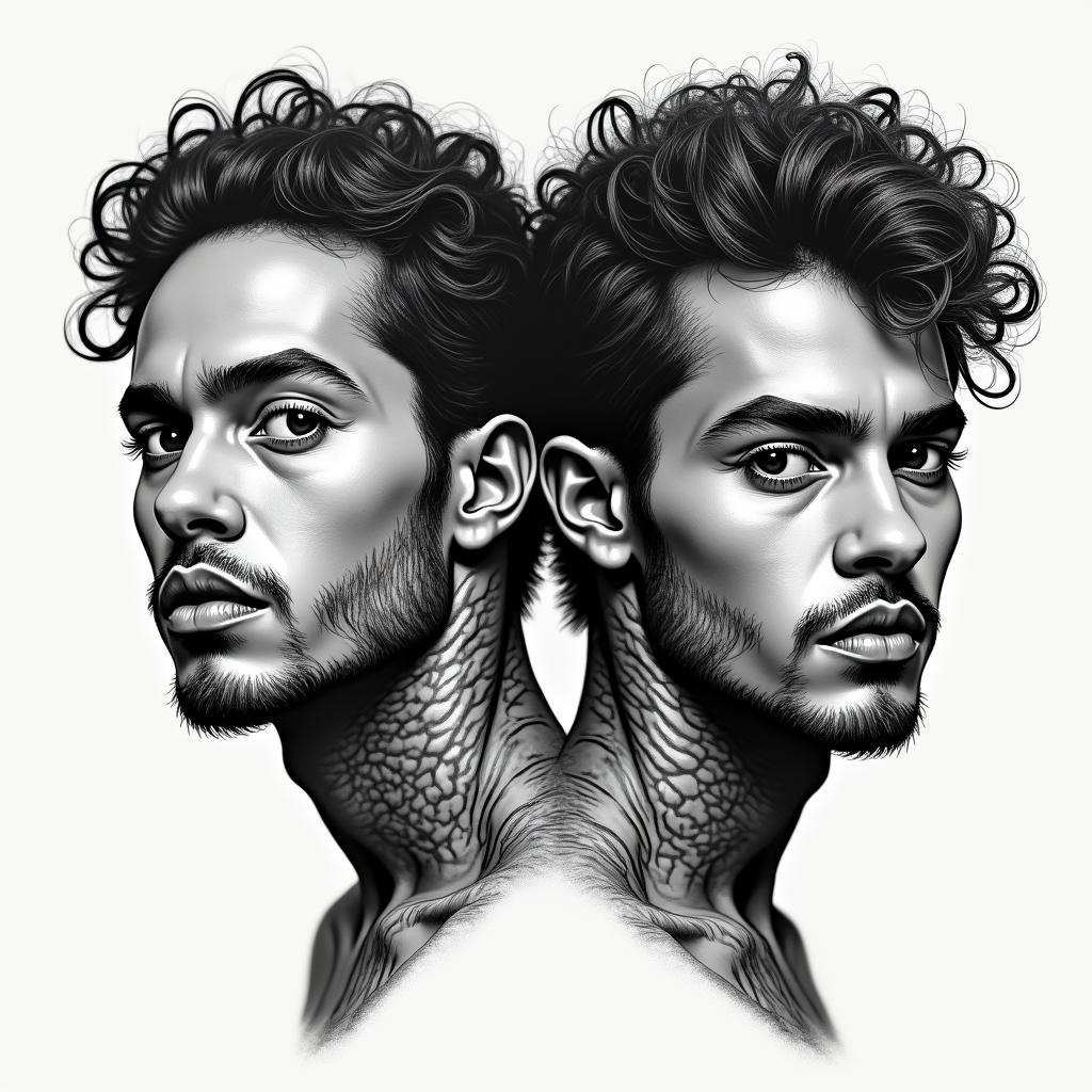 João Paulo twinshigly detailed tattoo