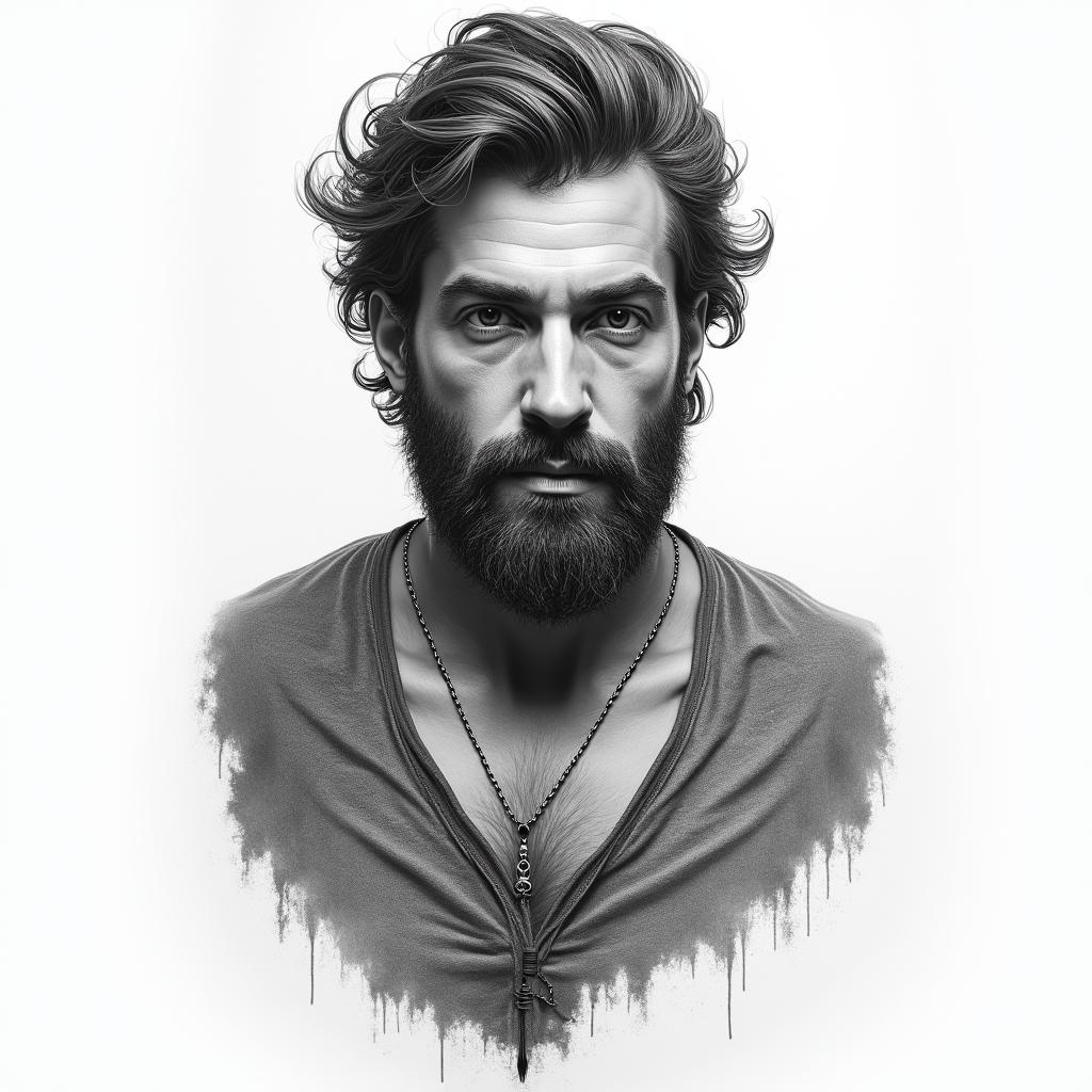 Portrait tattoo example 4