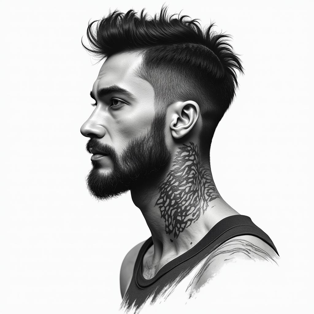 Portrait tattoo example 2