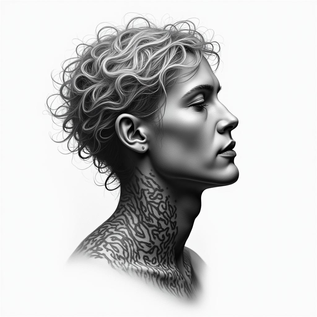 Peace of mindhigly detailed tattoo