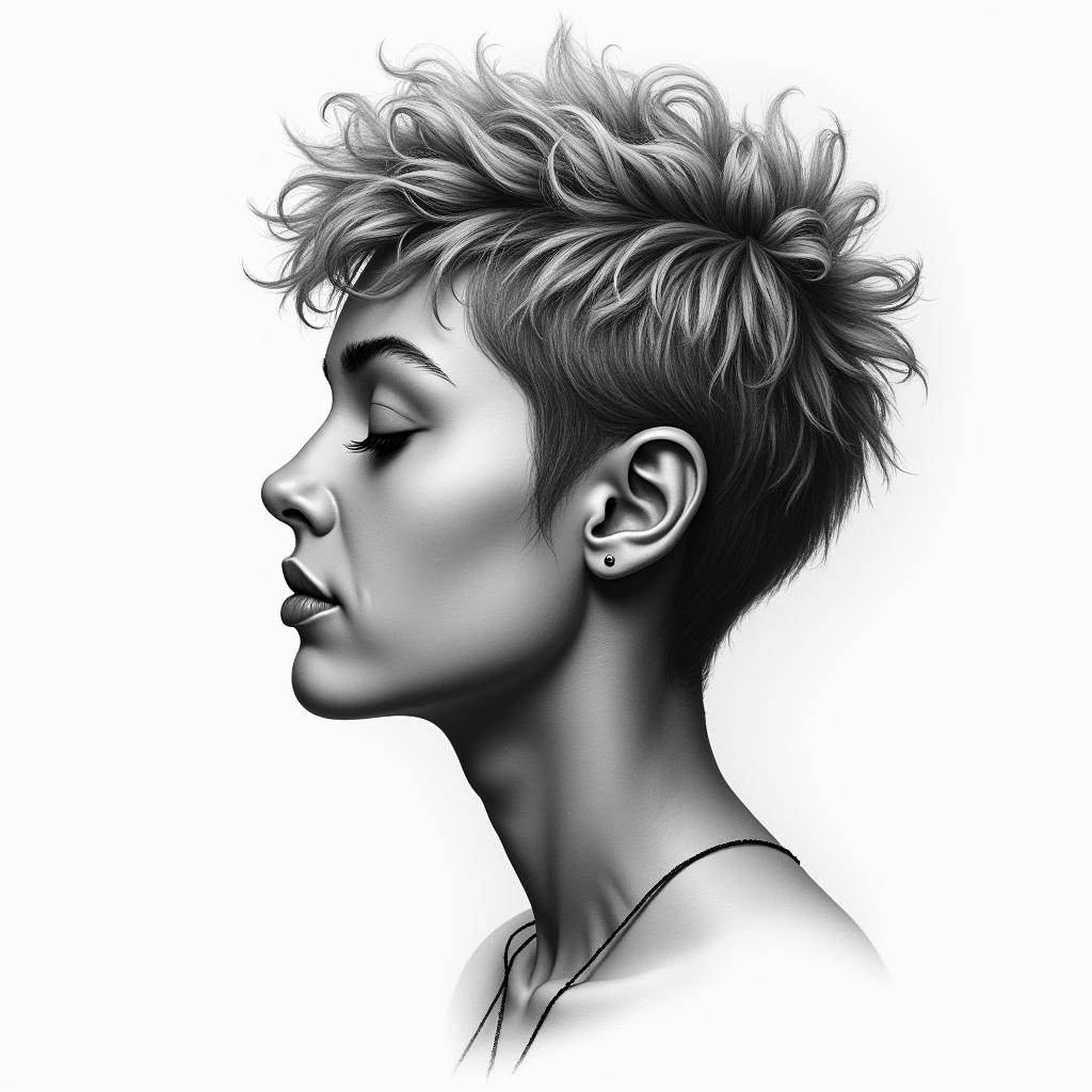 Peace of mindin realism tattoo style, featuring a highly detailed, lifelike, capturing every detail, photorealistic, ultra realistic, intricate shading, smooth and sharp, - Variation 3