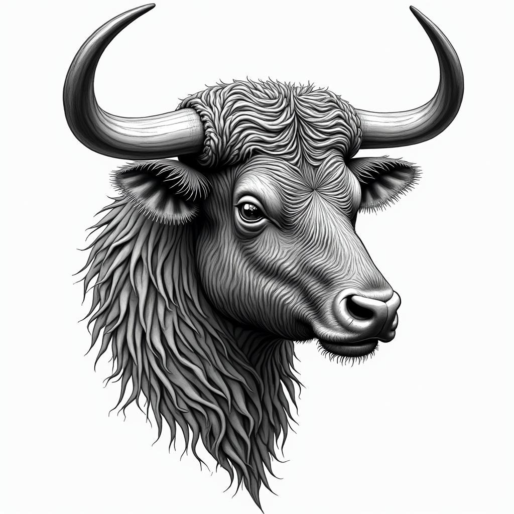 Ivette, Taurus, Modesto, C
olorfulin new school tattoo, pop culture, modern, detailed tattoo, illustrative - Variation 4