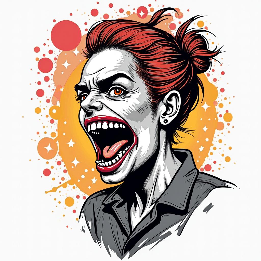 It's a derogatory term in Spanish commonly used as an insult.in pop art style tattoo, featuring bold and vibrant colors, exaggerated outlines, iconic imagery, inspired by comic books and speech bubbles, comic book characters, retro pop culture