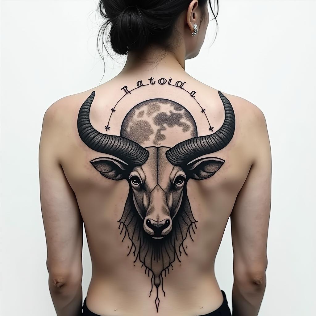 Dotwork tattoo example 4