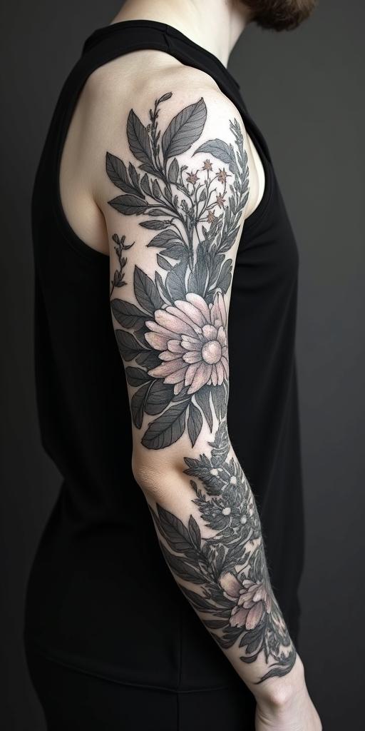 Give me others.in authentic tattoo style, incorporating traditional modifications, bold black outlines, solid color fills, featuring classic authentic elements - Variation 2