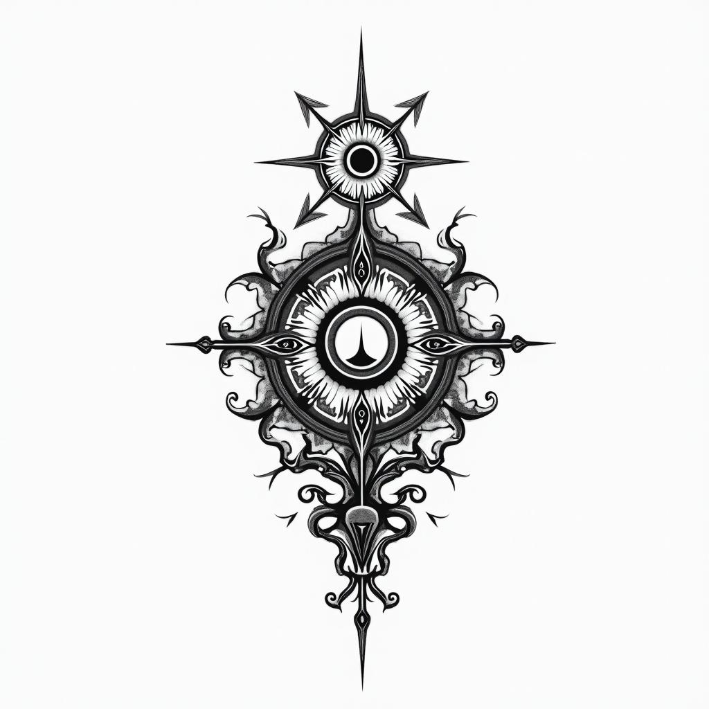 Mandala tattoo example 4