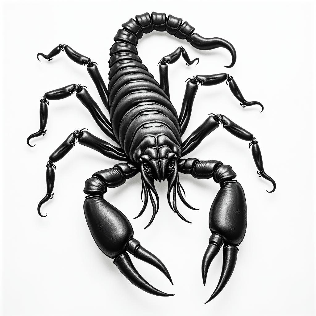 Oscar David 2007 scorpionhigly detailed tattoo