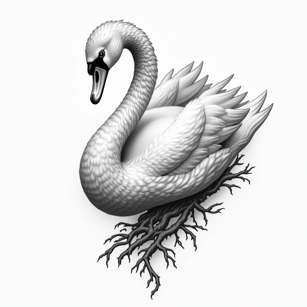 Swanhigly detailed tattoo - Variation 9