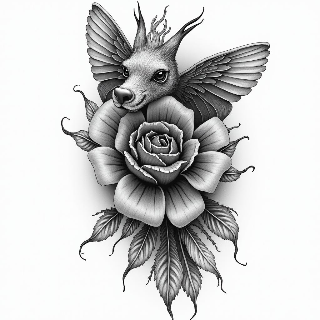 February 27, 1994higly detailed tattoo