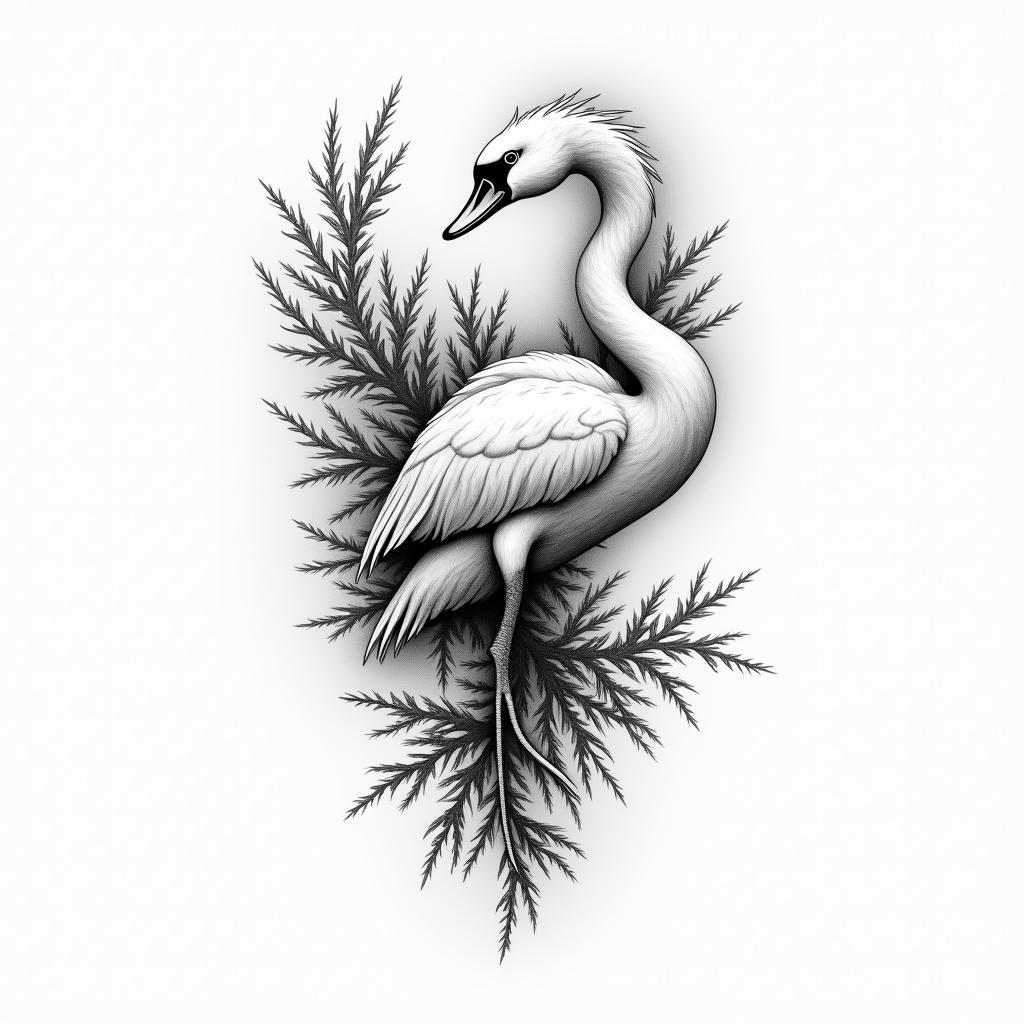 Swanhigly detailed tattoo - Variation 4