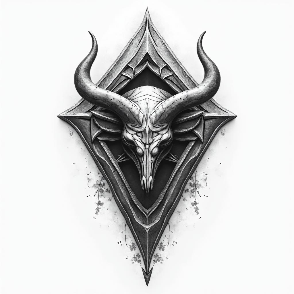 Destiny, may 17higly detailed tattoo - Variation 4