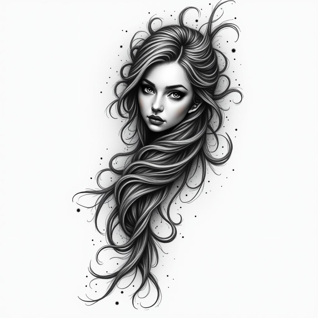 T❤️DAS MIENTENhigly detailed tattoo