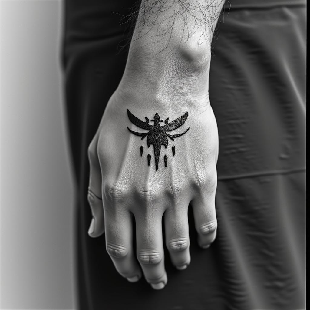 Lines dated 29.12.2009 and 29.07.2011higly detailed tattoo - Variation 4