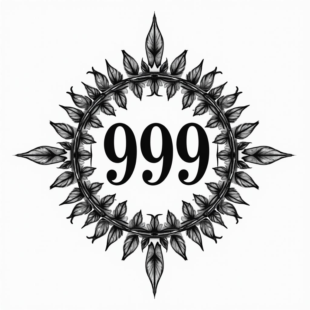 Gothic Text tattoo example 1