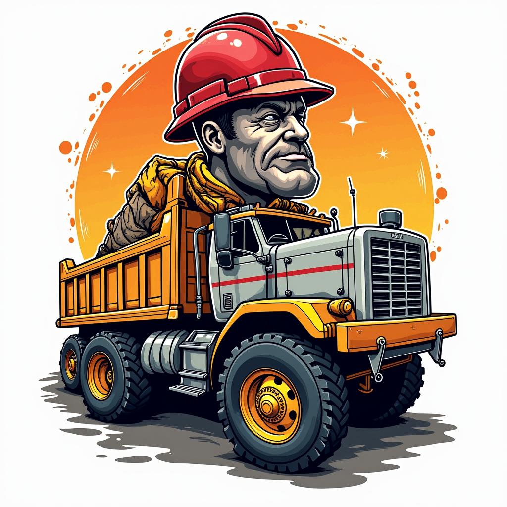 Construction company named “Collins Constructionin pop art style tattoo, featuring bold and vibrant colors, exaggerated outlines, iconic imagery, inspired by comic books and speech bubbles, comic book characters, retro pop culture - Variation 38