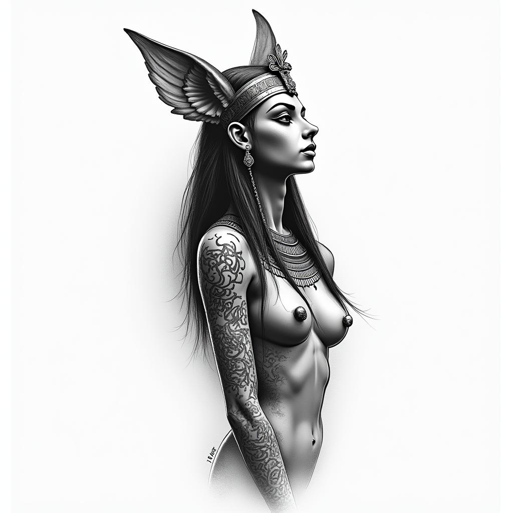 Egypt tattoo example 1