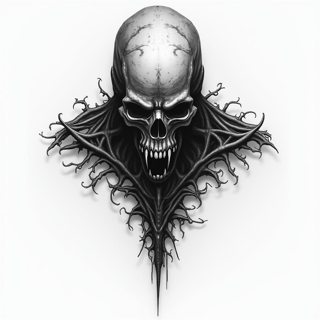 Bloodbornehigly detailed tattoo - Variation 6