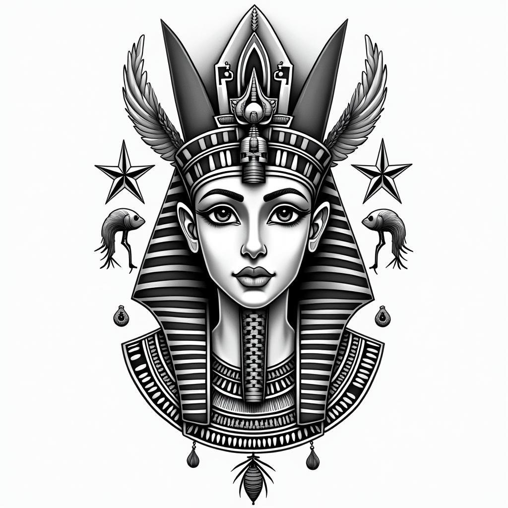 Egypt tattoo example 2