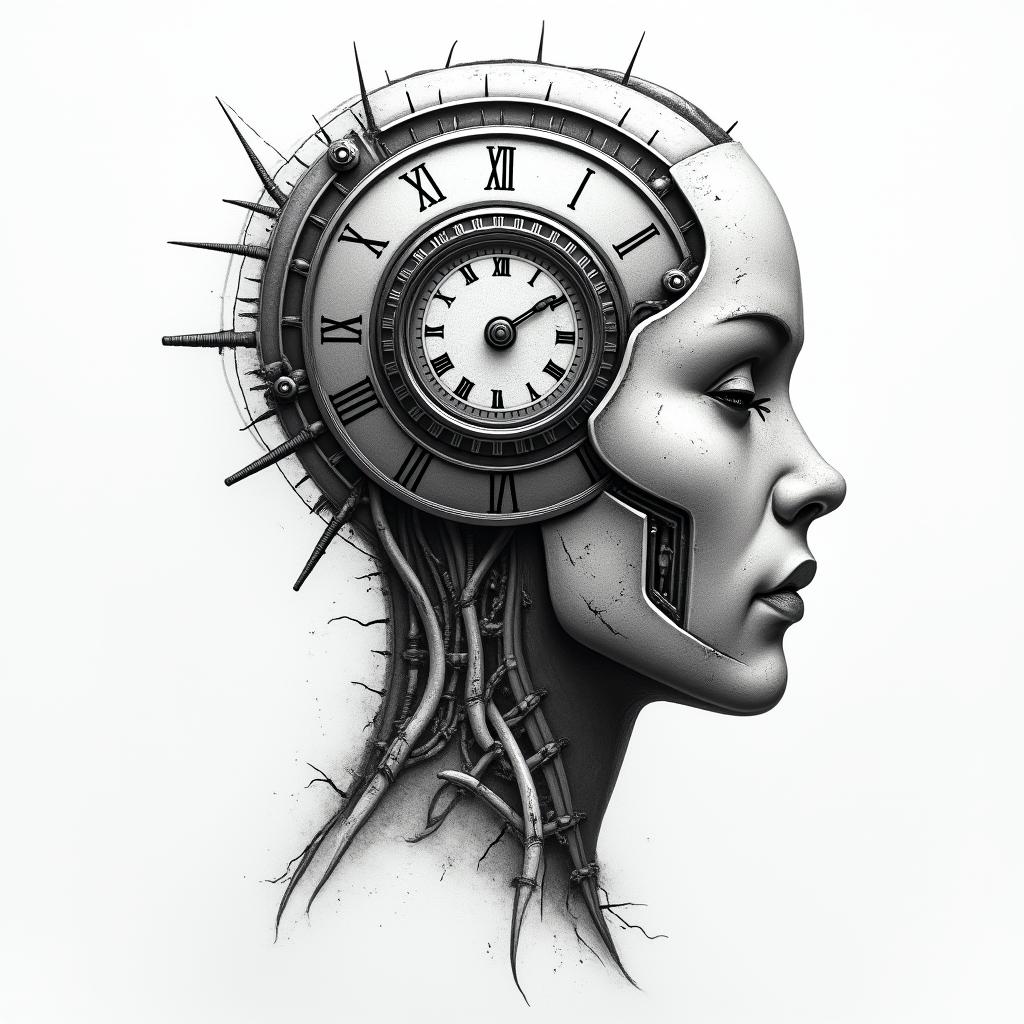 Blackwork tattoo example 3